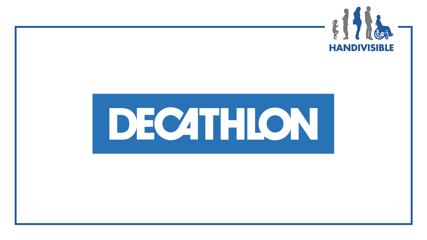 logo decathlon équipé handivisible